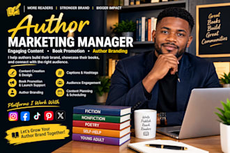 booktok author social media marketing manager and content creator