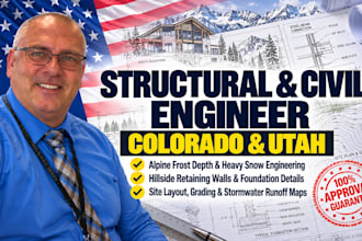 be your structural and civil engineer for colorado and utah submittal sets