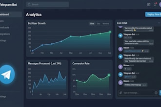 build an ai telegram bot with python and API integrations