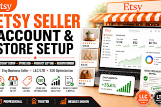 create unsuspended etsy seller account etsy store setup etsy listing seo