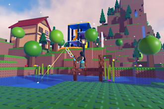 design quality roblox maps, lobby, cafe, roblox clothing, roblox 3d environment