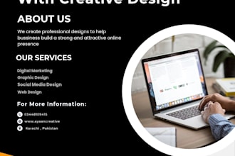 design professional graphic designs for your business