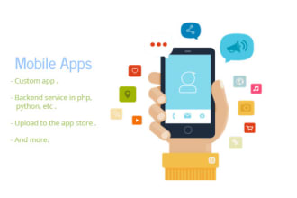 develop your custom mobile app using apache cordova or flutter