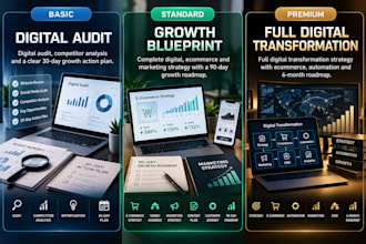 build a complete digital transformation and ecommerce strategy