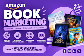 do amazon book promotion christian book kindle and ebook marketing