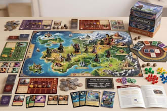 design custom board game art design card game components and tcg box packaging