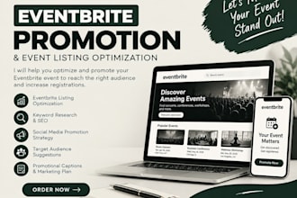 promote your eventbrite event optimize your event listing