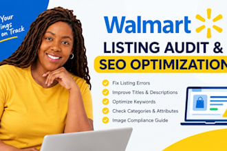 audit unpublished walmart listings and improve walmart SEO