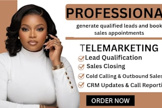 generate qualified leads and book sales appointments
