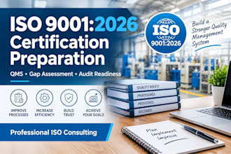 help you prepare for iso 9001 certification and registration