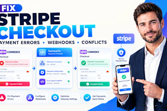 fix stripe woocommerce checkout payment errors failed transactions and conflicts