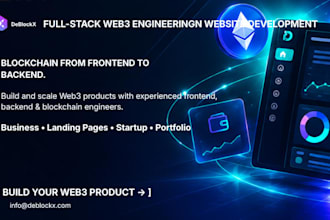 provide a dedicated full stack web3 developer