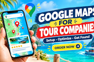 set up and optimize google business profile for tour companies