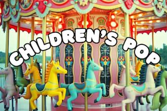 be your female singer female vocalist, children pop, upbeat and catchy kid song