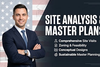 design architectural site analysis and master plans
