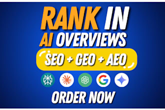 optimize your website for ai search with GEO and aeo