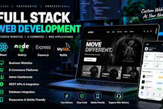 build a responsive react website with node js and mysql