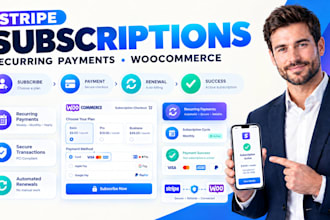 setup stripe woocommerce subscriptions recurring payments checkout gateway setup