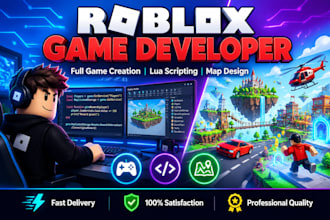 build roblox full game creation, roblox map, roblox map design, roblox scripter