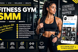 be your fitness social media manager for gym and personal trainer marketing