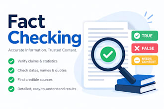 fact check document and proofread