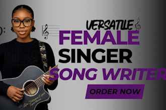 record rnb vocal as female singer female session vocalist singer songwriter