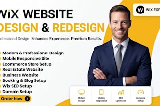 redesign wix website design wix website revamp wix website design redesign wix