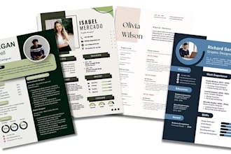 professionally rewrite and redesign your CV and linkedin profile