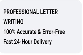 write professional formal business letters