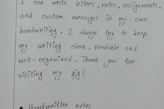 do accurate handwritten notes