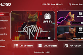 do ios iptv smarter app development with custom name, logo, web control panel