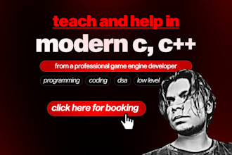 teach modern c and cpp and dsa on a zoom session