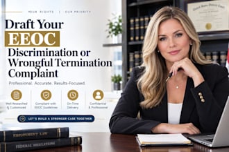 draft your eeoc discrimination or wrongful termination complaint