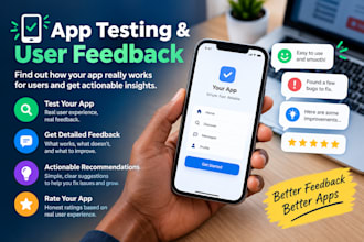 do test your app and give out my experiense and get you more visiblity