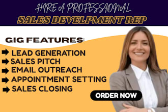 be your sales closer sales representative appointment setter outbound sales