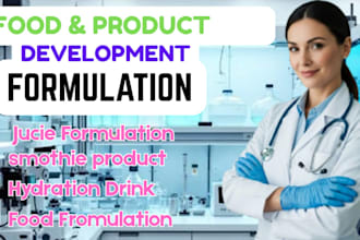 formulate food products and develop recipes for your brand