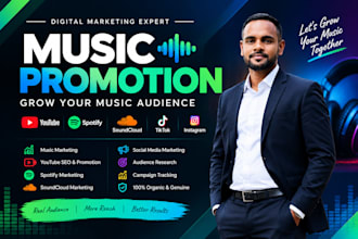 promote your music with digital marketing and music promotion