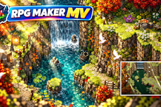 edit, create plugin, develope game for rpg maker mv or mz