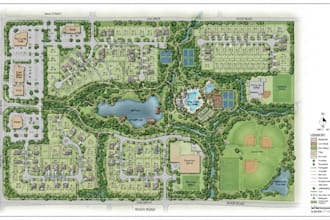 create detailed subdivision plans, parcel layout and site maps