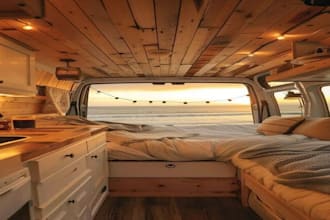 do camper van conversion cad design with manufacturing drawing in fusion