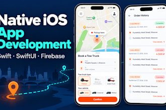 develop a native ios app with swift and swiftui