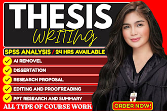 professionally edit and format thesis, dissertation, research paper