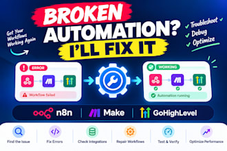 fix booking make, zapier and gohighlevel ai automation