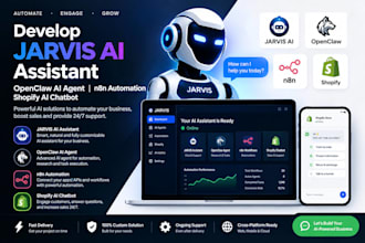 develop jarvis ai assistant openclaw ai agent n8n automation shopify ai chatbot