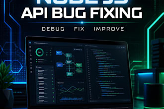 fix node js express API bugs and errors