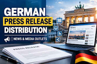 do german press release distribution to news media