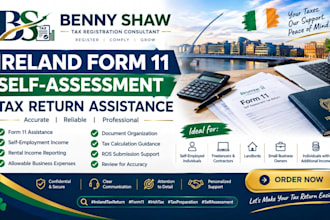 assist with ireland form 11 self assessment tax return
