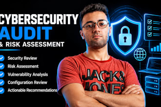a professional cybersecurity audit and risk assessment