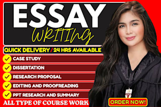 do urgent case study analysis, research summary paper