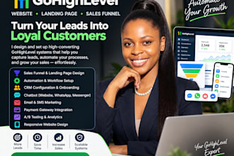 gohighlevel website design gohig hlevel landingpage gohighlevel salesfunnel